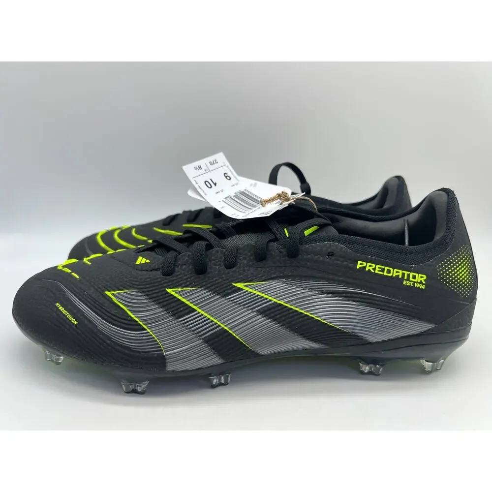 adidas Predator Pro FG Soccer Men's Size 9 Electric Stealth Pack JI1197 New